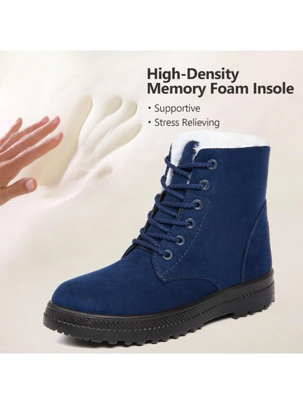 Cozy Winter Snow Boots for Women | Warm Fur Lined Ankle Booties | Comfortable